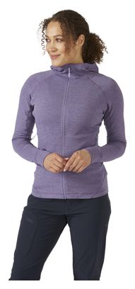 Polaire à Capuche Femme Rab Nexus Violet