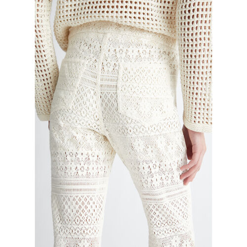 Liu Jo - Pantalones de encaje Beige
