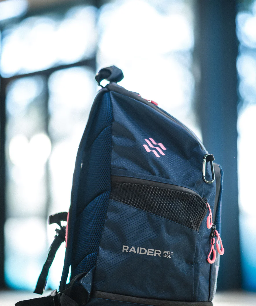 Watery svømmetaske - Raider Pro 45L - Lilla/lyserød