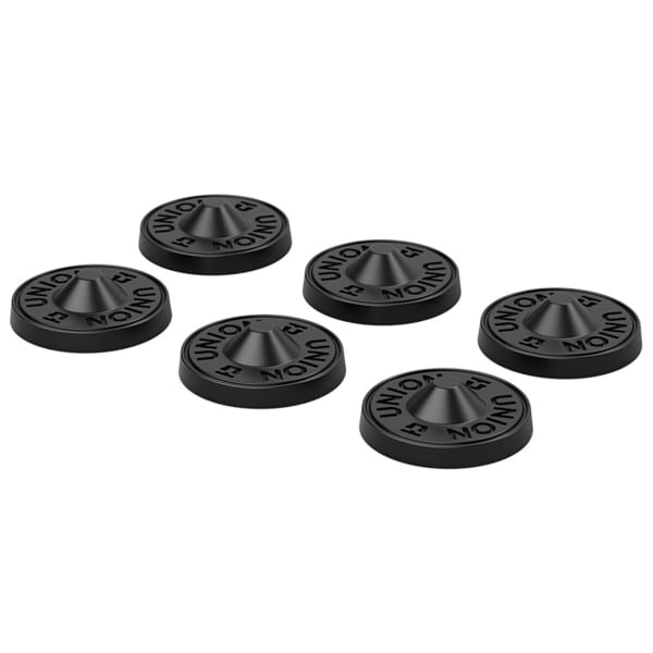 Accessoire fixation snow UNION METAL STOMP PAD (6PCS) BLACK