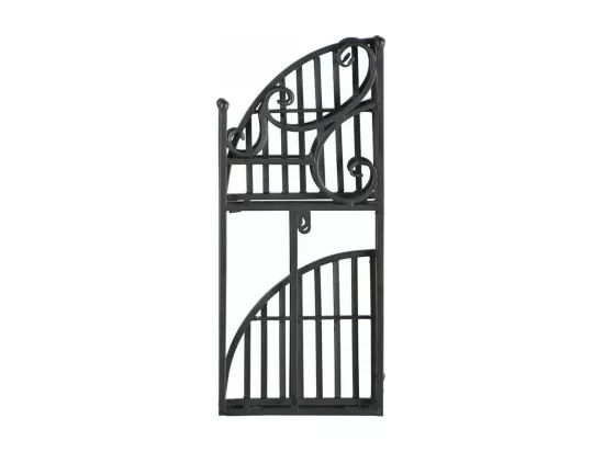 Etagère d'angle pliante - L 22,1 x l 22 x H 47,2 cm - Noir