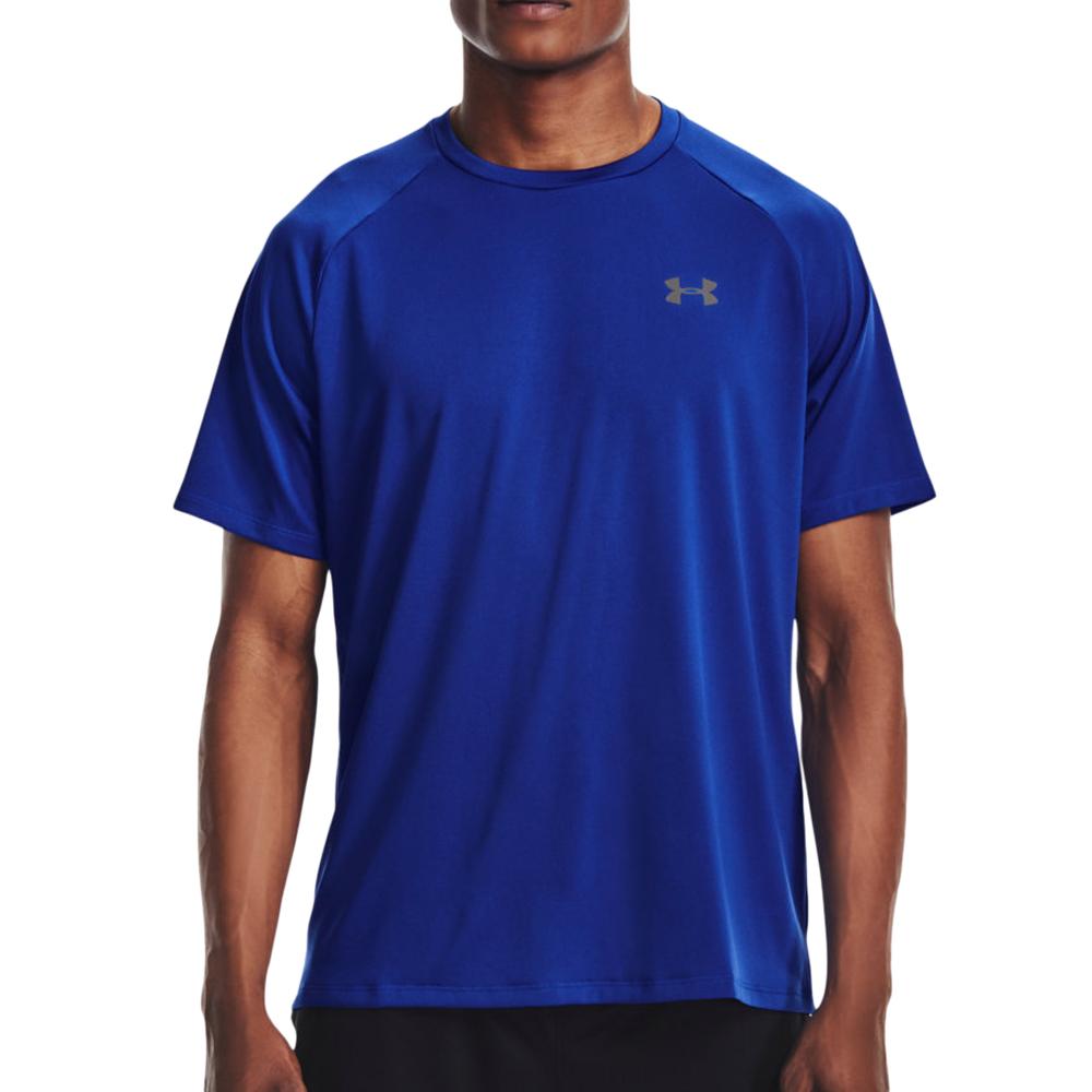 Under Armour Maillot de sport Bleu Homme Under Armour Tech 2.0 SS