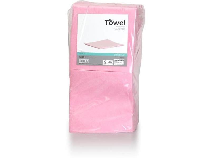 Elite Allzwecktuch 45 Stück, Rosa Wiederverwendbare Universaltücher