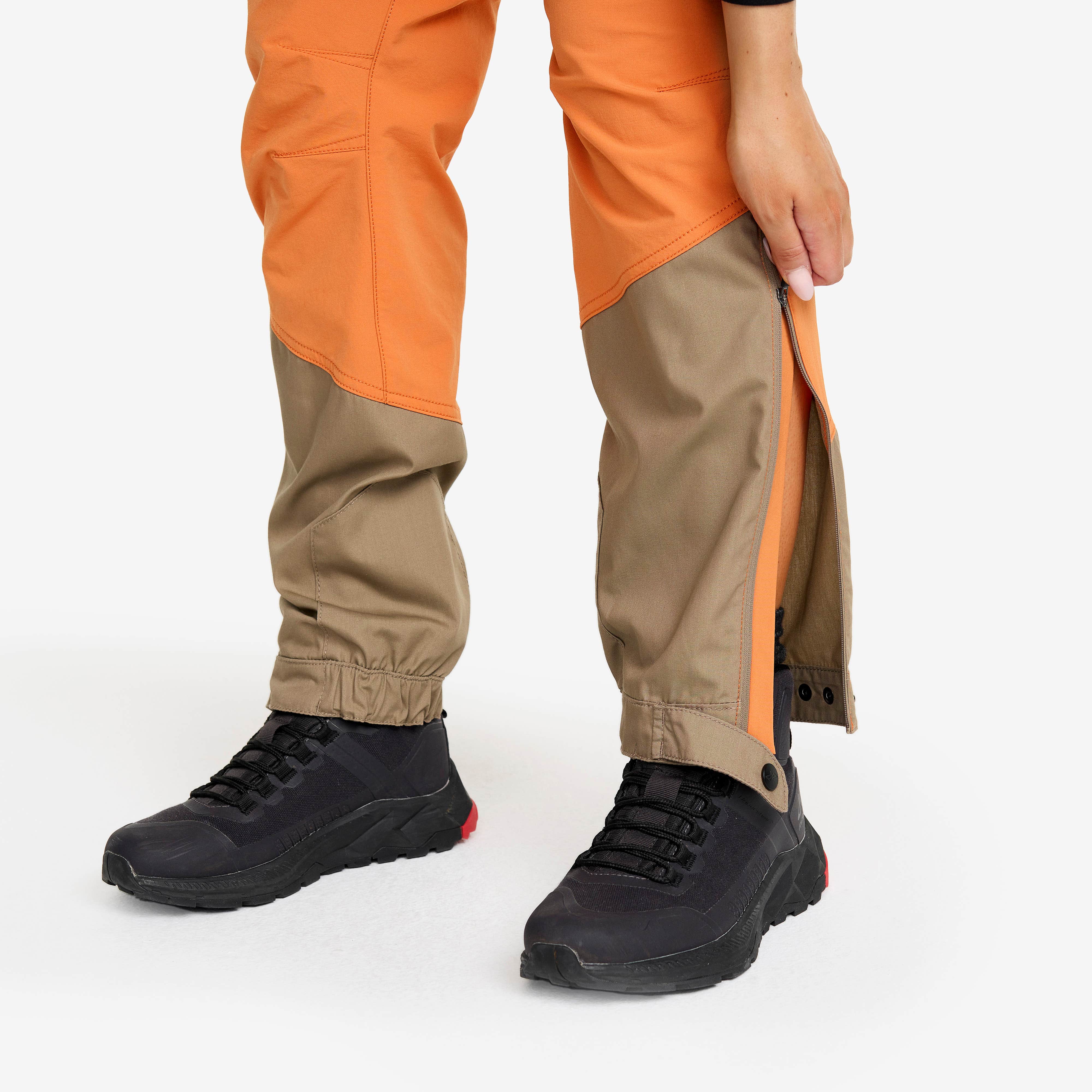 Range Pro Stretch Zip-off Pants Dame Caramel/Brindle