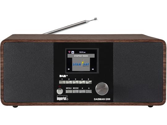 Imperial Internet Radio Dabman i200 Holzoptik Kompaktes Digital- und Internetradio