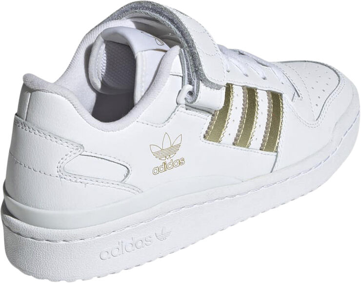 adidas forum low Ftwwht/purple/gum3