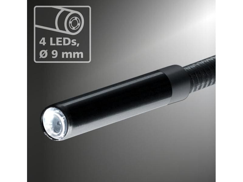 Laserliner Endoskopkamera VideoFlex G4 Ultra Professionelles Videoinspektionssystem für den Einsatz auf sehr grosser Distanz