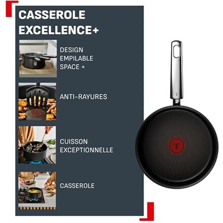 Casserole Tefal Excellence+ G3283003 20 cm