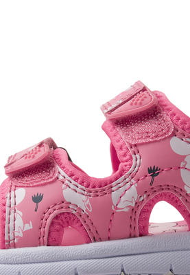 Reima Mummitrollet Bungee Sandaler, Sunset Pink