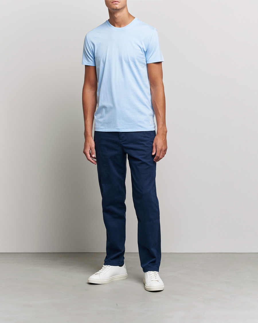 Polo Ralph Lauren 3-Pack Crew Neck T-Shirt Navy/Light Navy/Elite Blue