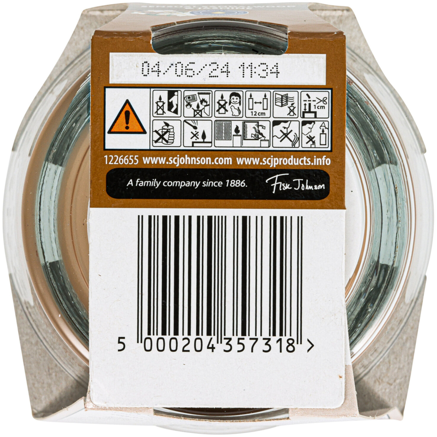 Glade Duftkerze Sensual Sandalwood & Jasmine