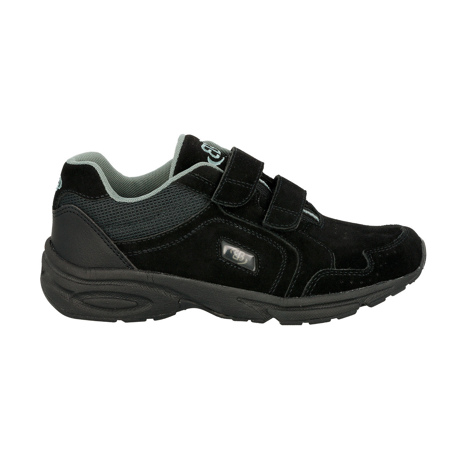 Nordic Walking Klettschuh aus Veloursleder