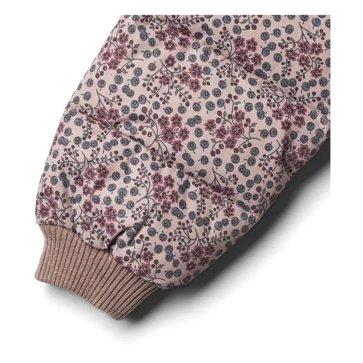 Wheat Doudoune Fleurie Matières Recyclées Yuri  | Rose