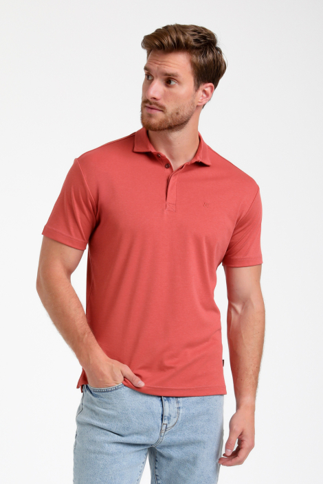Gabbiano oranje heren polo
