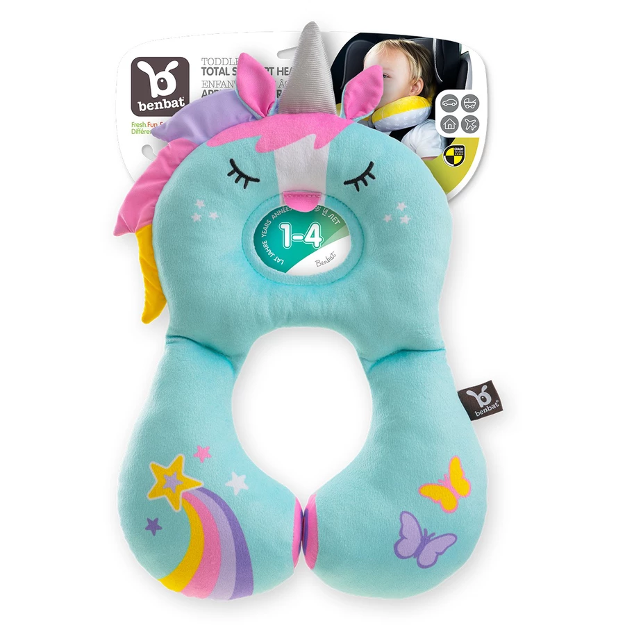 BENBAT KopfstützeNackenstütze Einhorn