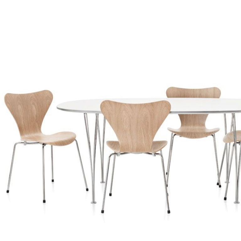 Fritz Hansen B616 tafel wit laminaat 170x100
