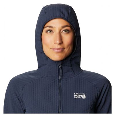 Polaire Femme Mountain Hardwear Keele Ascent Hoody Gris