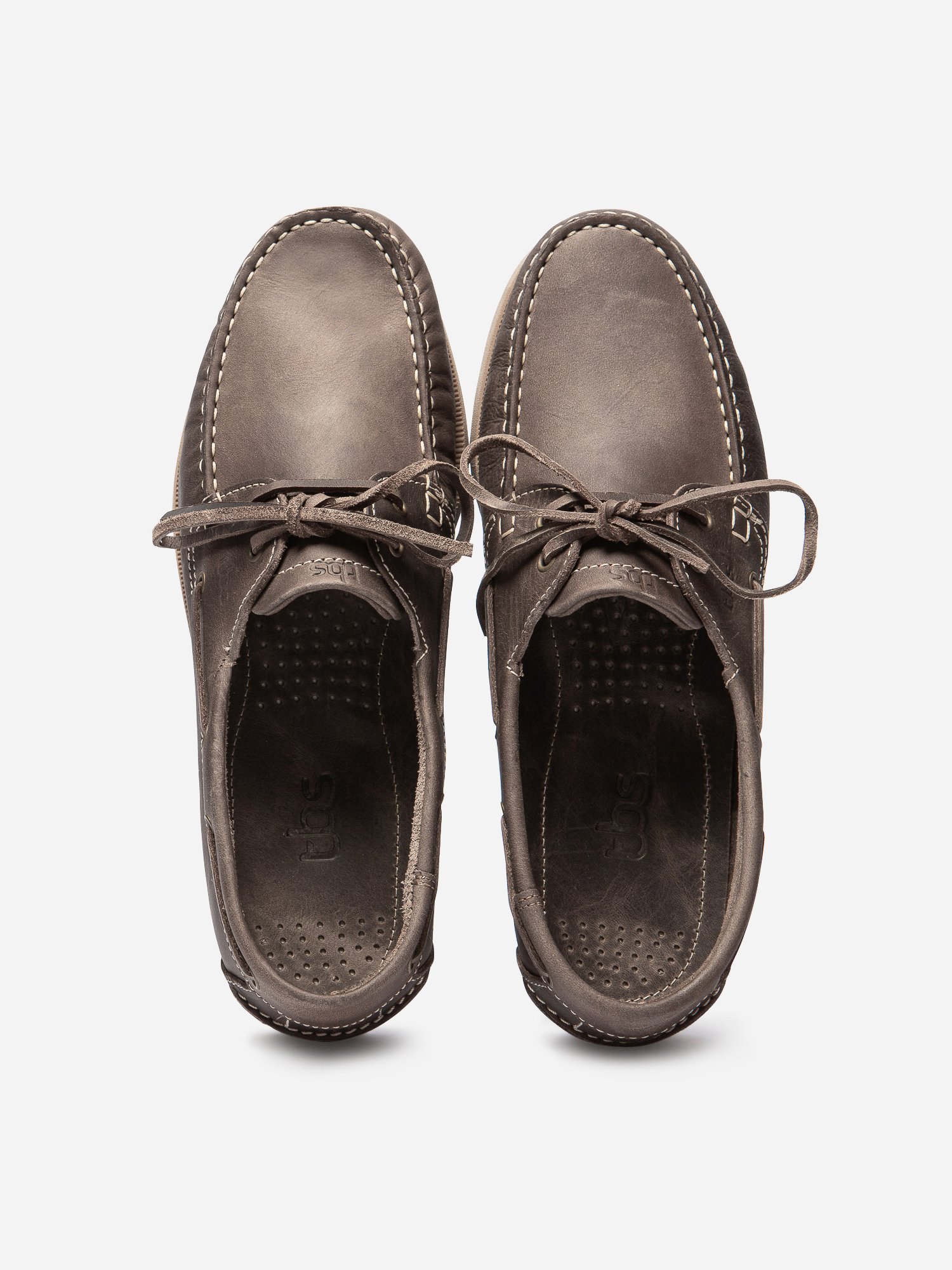 Chaussures Bateau Homme Cuir Marron