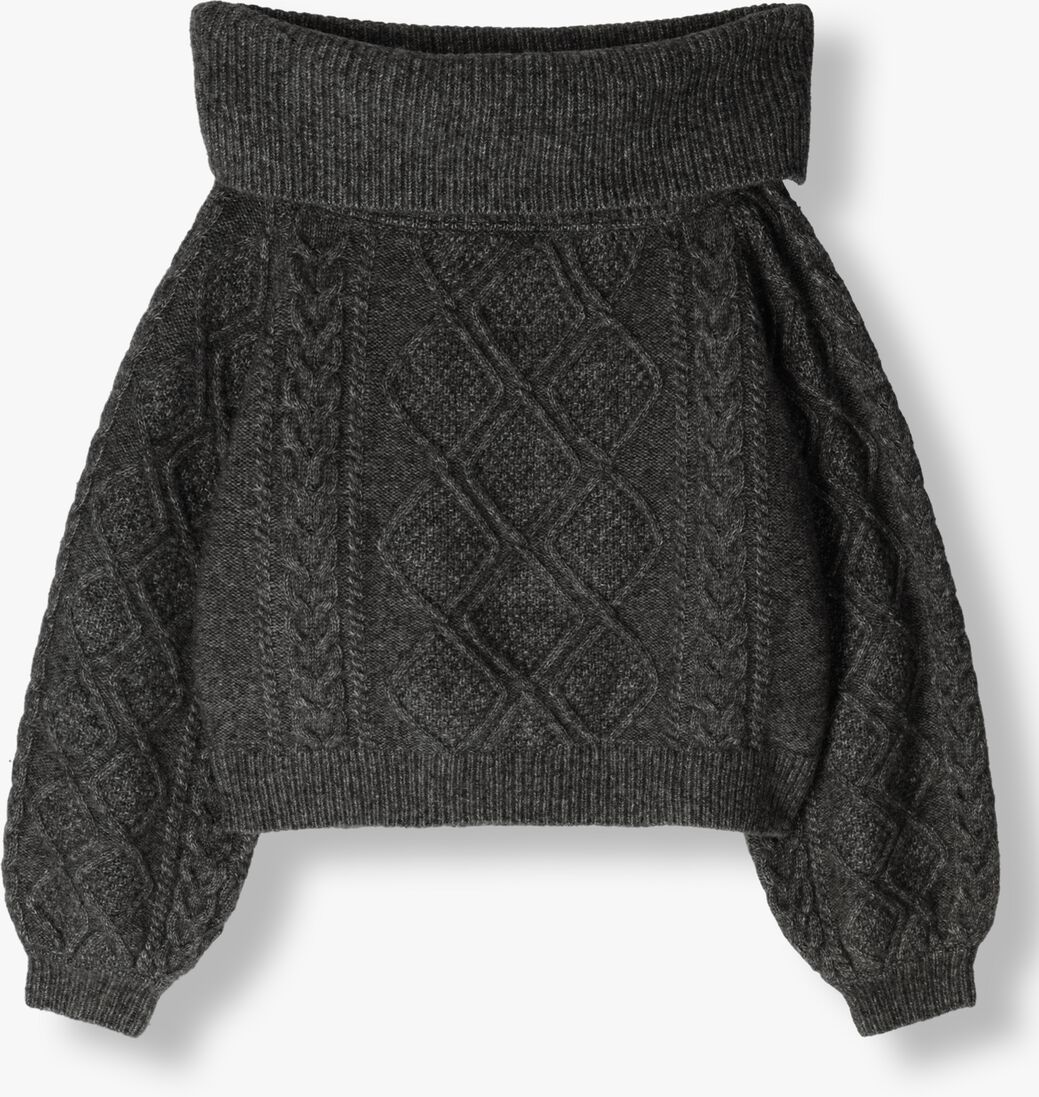 grijze gestuz trui adiegz off shoulder