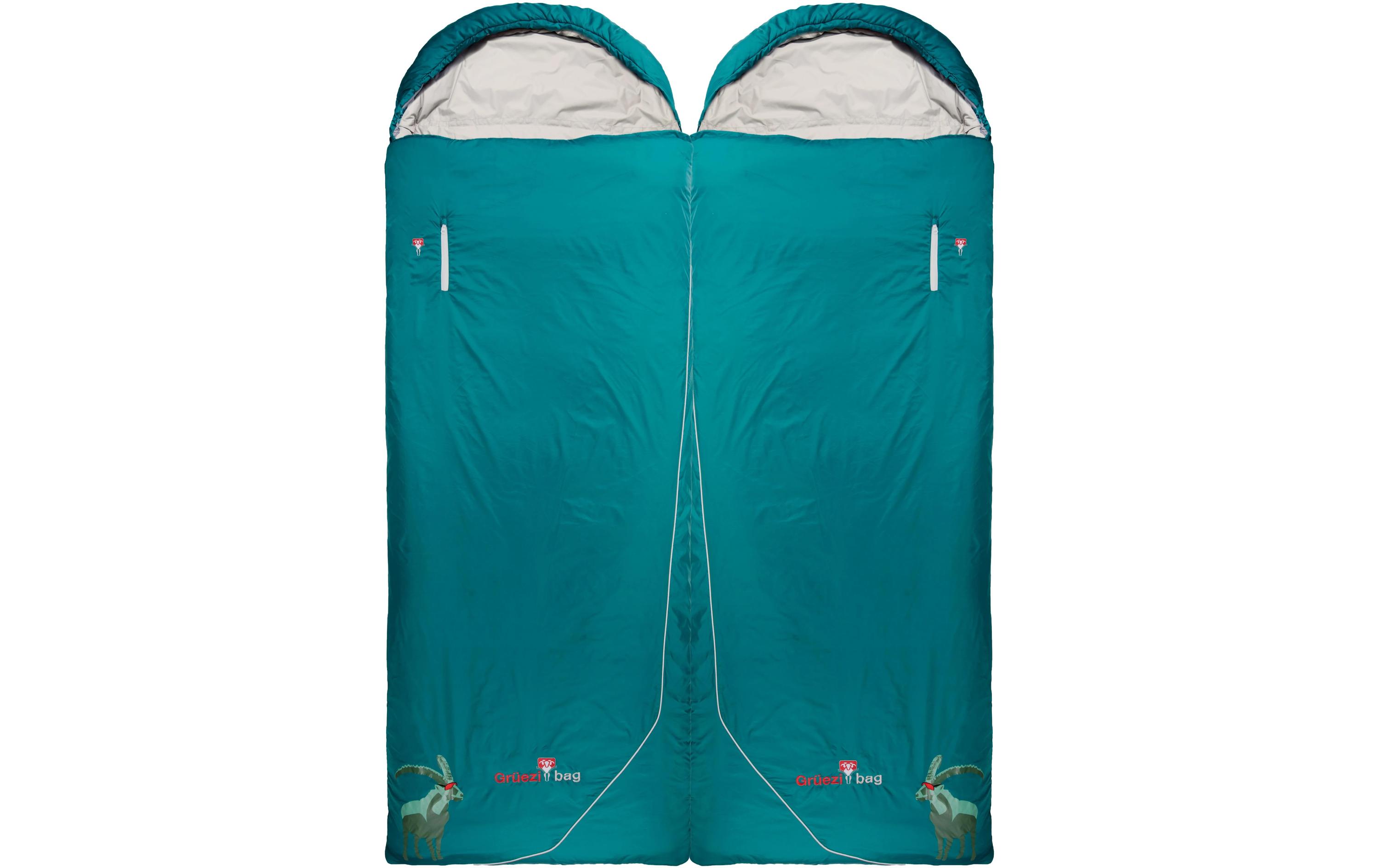 Schlafsack Biopod Wolle Goas Comfort Polyester, Dark Petrol<br>Hochwertiger leichter Schlafsack in Deckenform