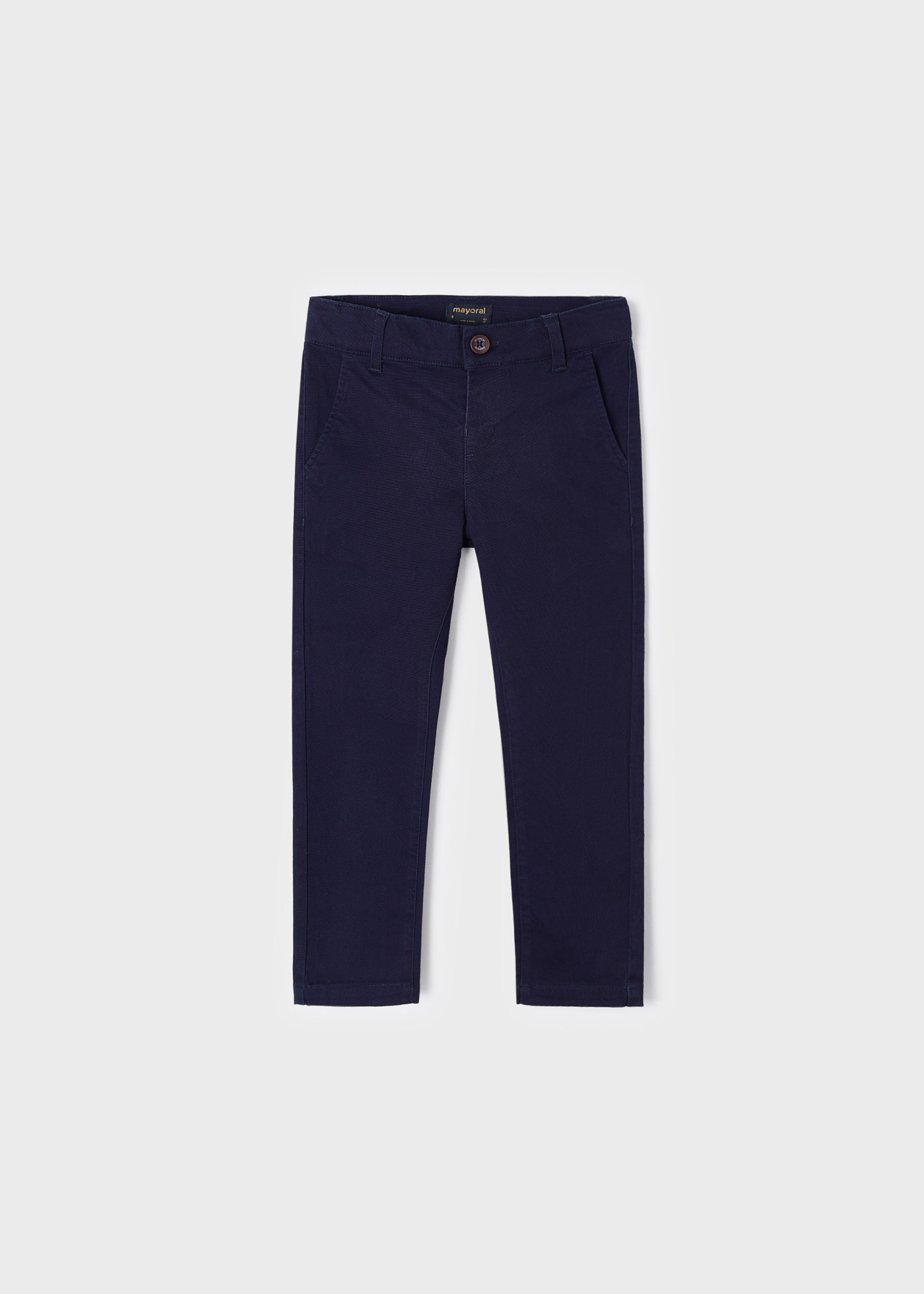 Calças chino piqué para meninos