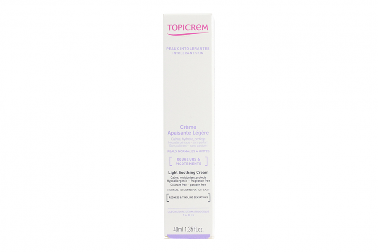 Crème apaisante légère 40ml
