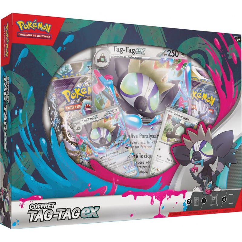 Pokémon : Coffret Tag Tag ex Avril 2024