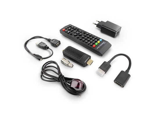 METRONIC - Décodeur TNT Décodeur stick tnt dvb-t2 hevc hdmi - noir