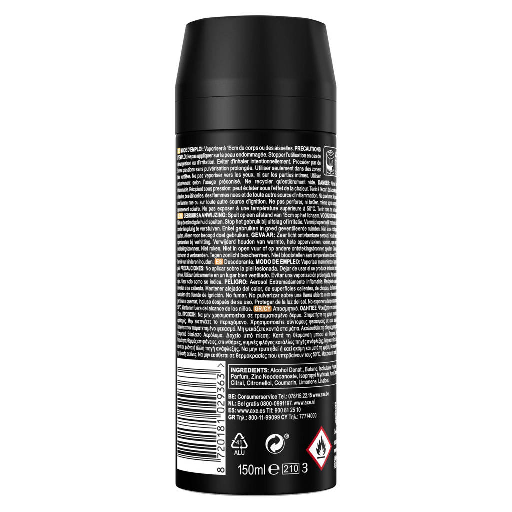 Dark Temptation deodorant bodyspray - 6 x 150 ml