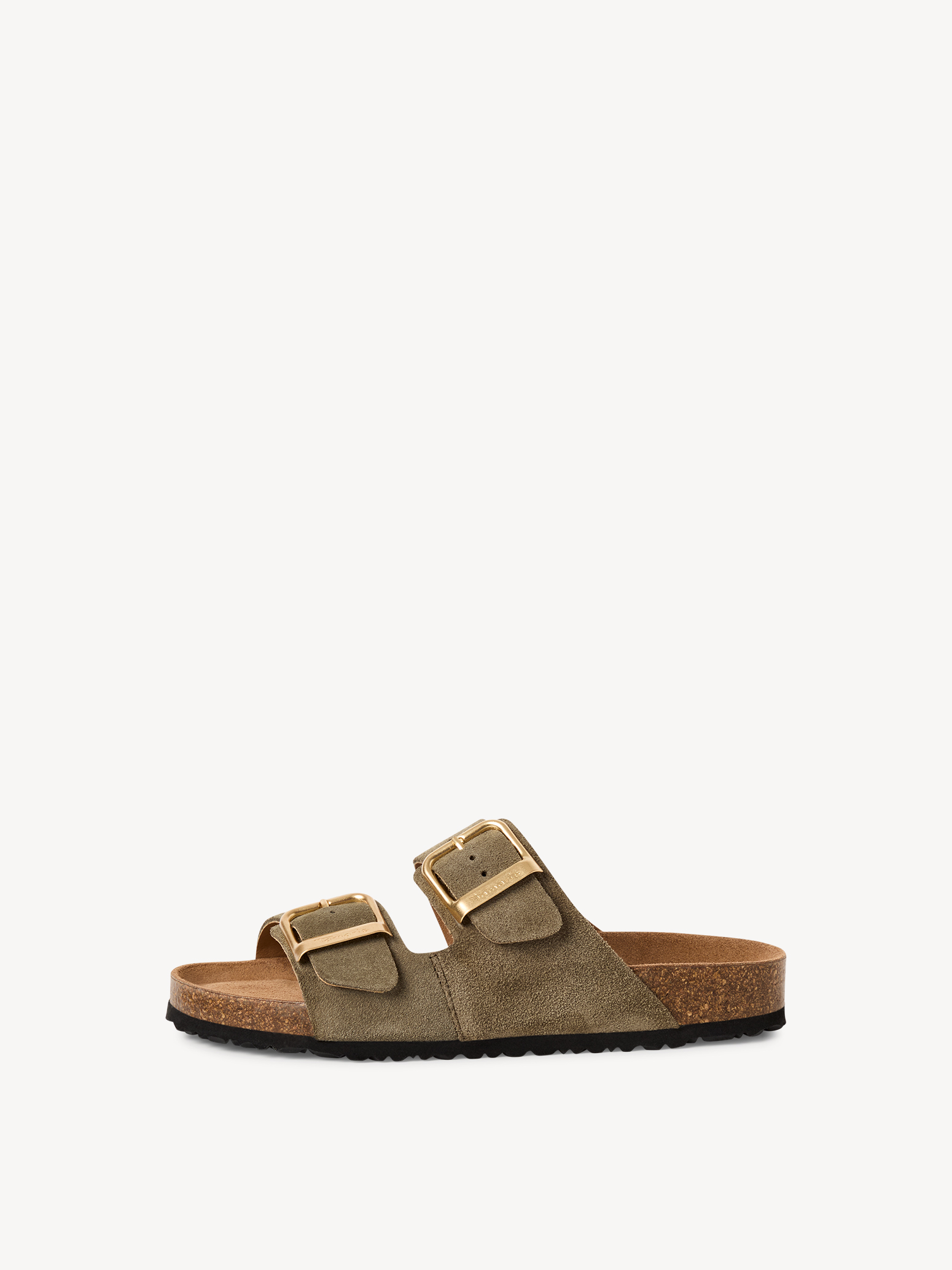 Leren Slipper - groen