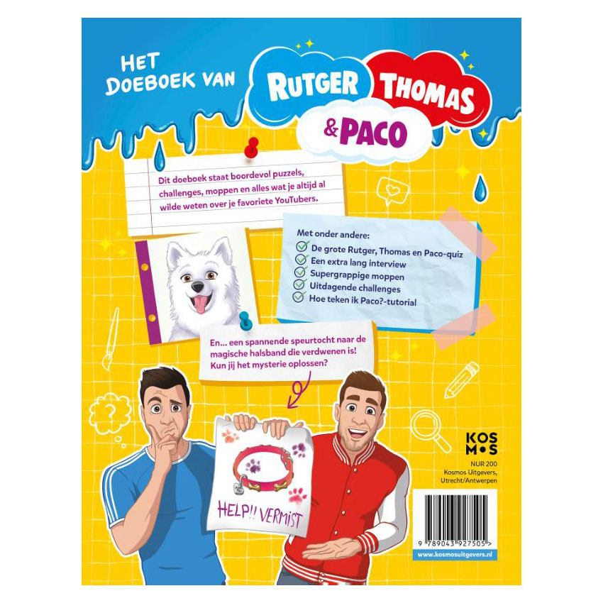 Het doeboek van Rutger, Thomas en Paco