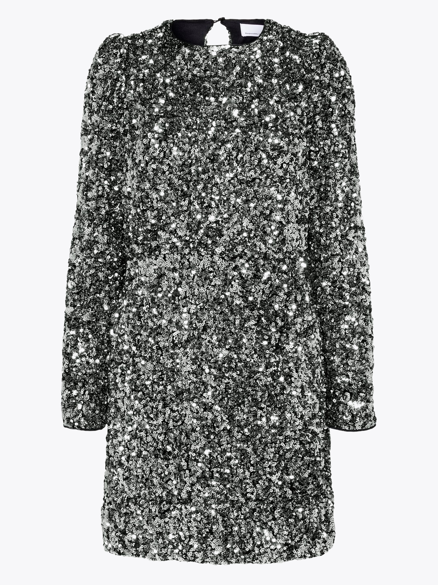 Colyn Long Sleeve Short Sequins Dress