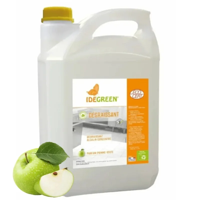 IDEGREEN - Dégraissant, détergent sols Ecocert - Respect'home - 5L