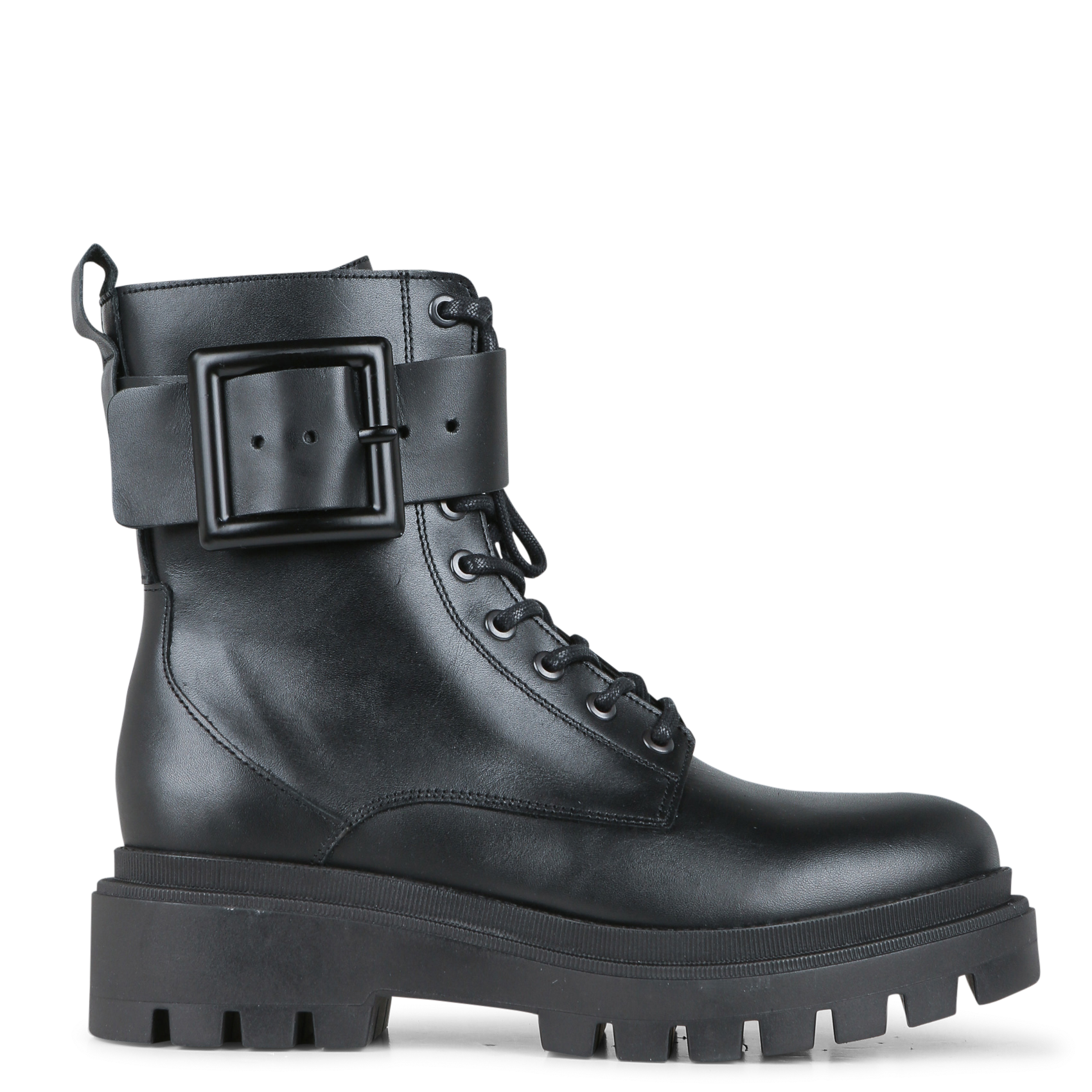 Bottines en cuir | Noir