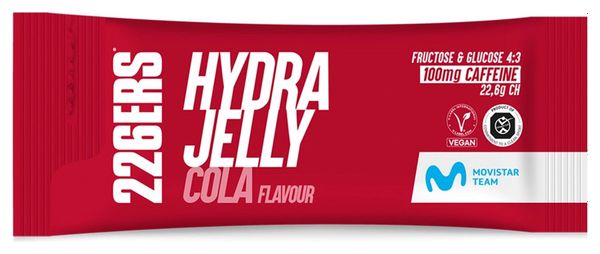 Gel énergétique 226ERS Hydrajelly   Caféine Cola - 40g