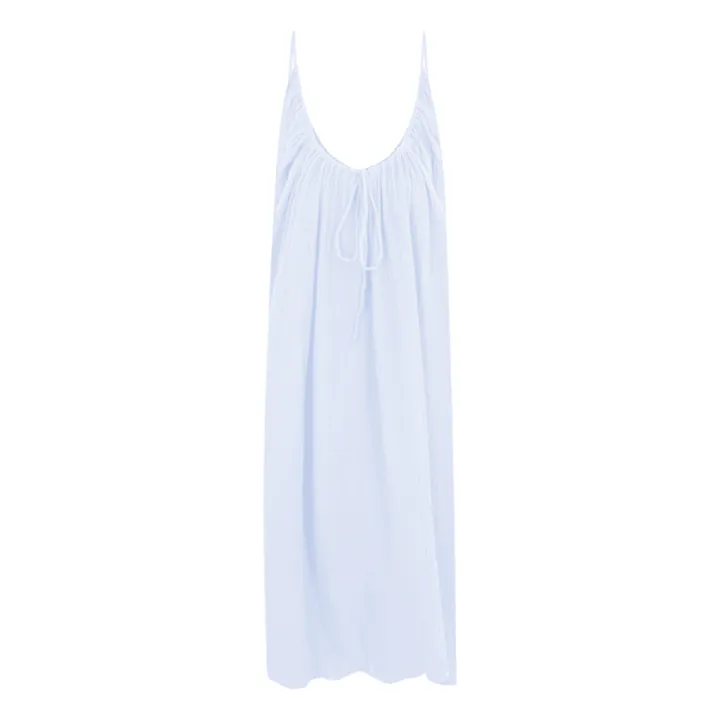 Anja Paris Robe Gaze de Coton | Bleu ciel
