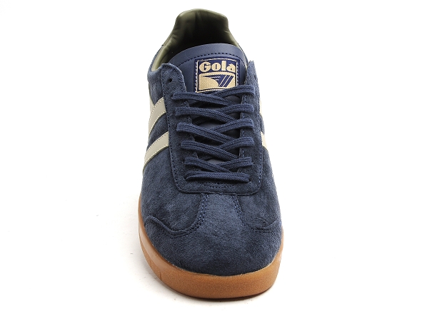 Gola basses homme hurricane suede cmb046 bleu