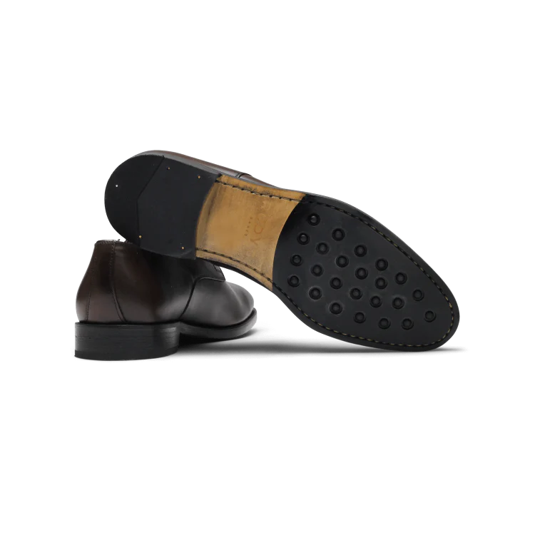 Dikens-Derby en cuir brown