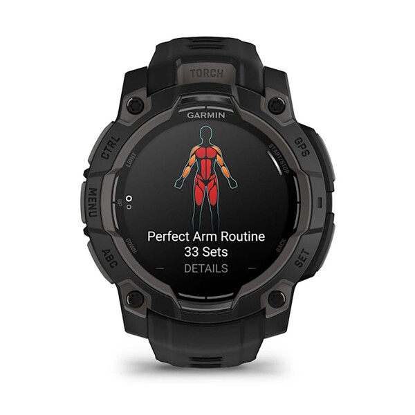 Garmin - Montre Instinct® 3 Amoled - 45 mm Noir