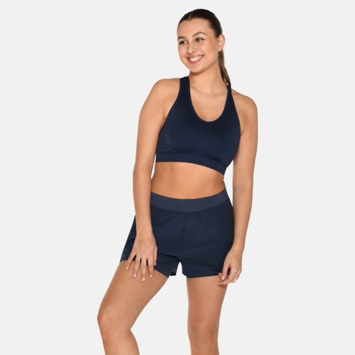 Zebdia Dame BH Seamless Bra Blå