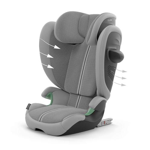 Siège-auto Solution G2 I-Fix Tissu Plus Stone Grey - CYBEX