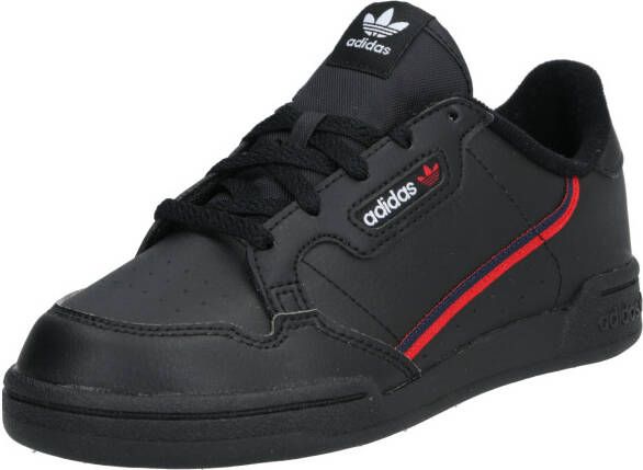 Adidas Originals Continental 80 Kinderen Core Black Scarlet Collegiate Navy Red