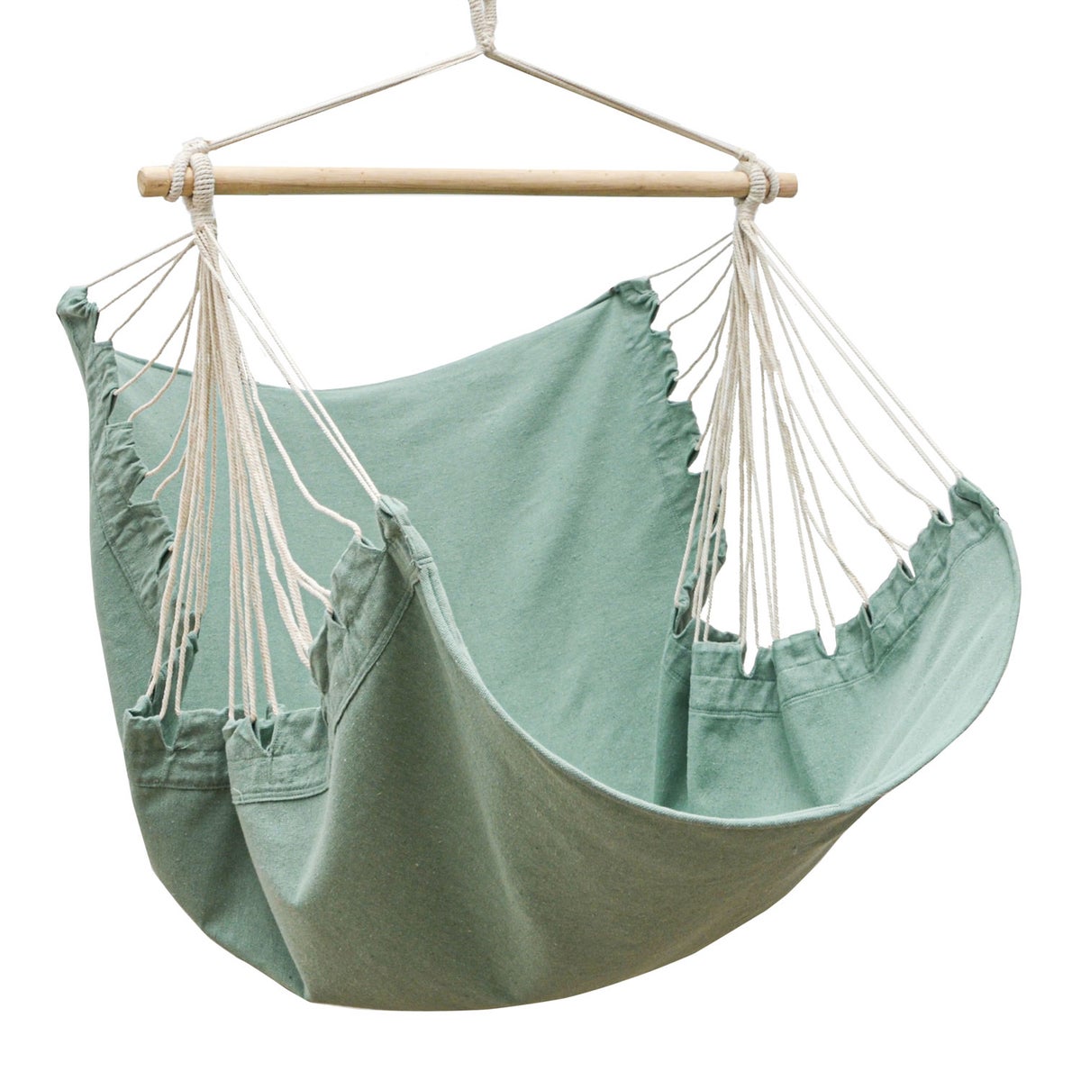 XL hangstoel relaxstoel 155x125cm tot 100kg in aqua