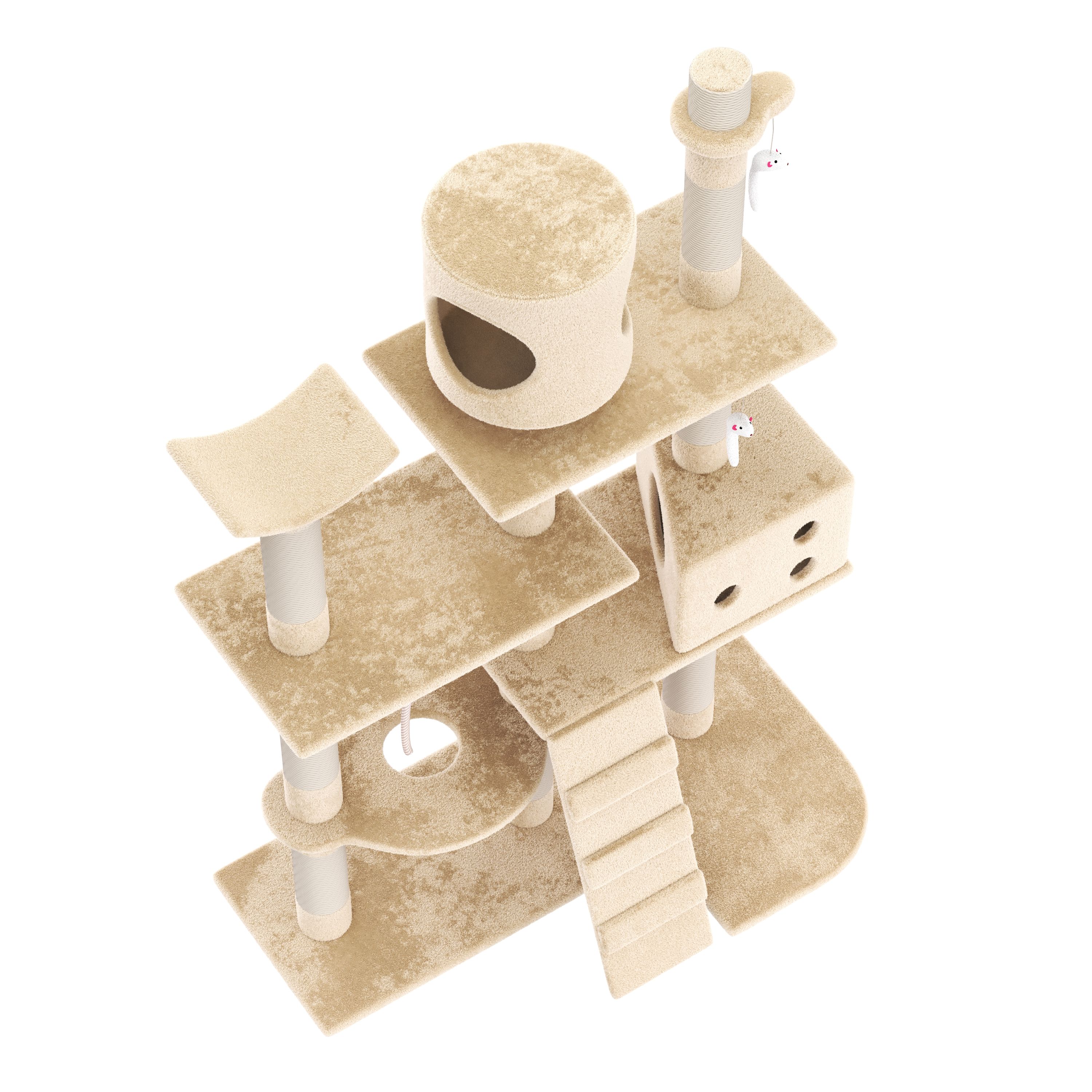 Katzenbaum MIA 165 cm beige