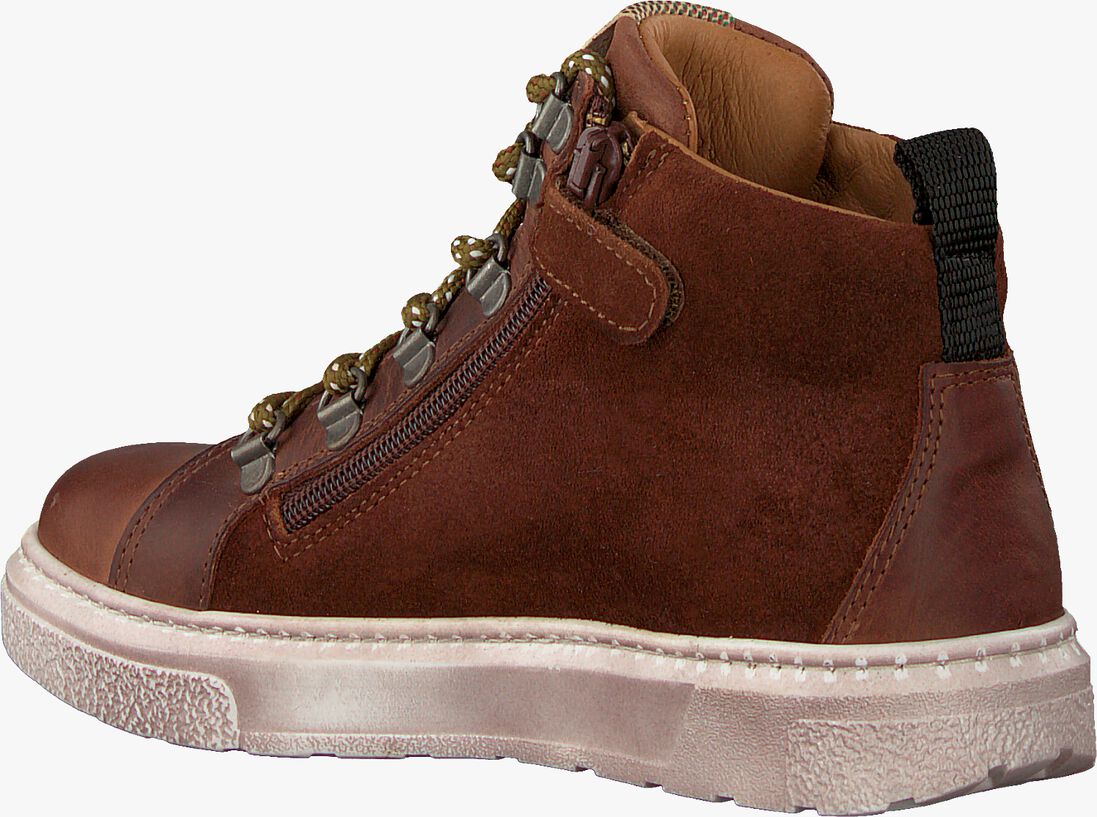 DEVELAB cognac develab hoge sneaker 41879