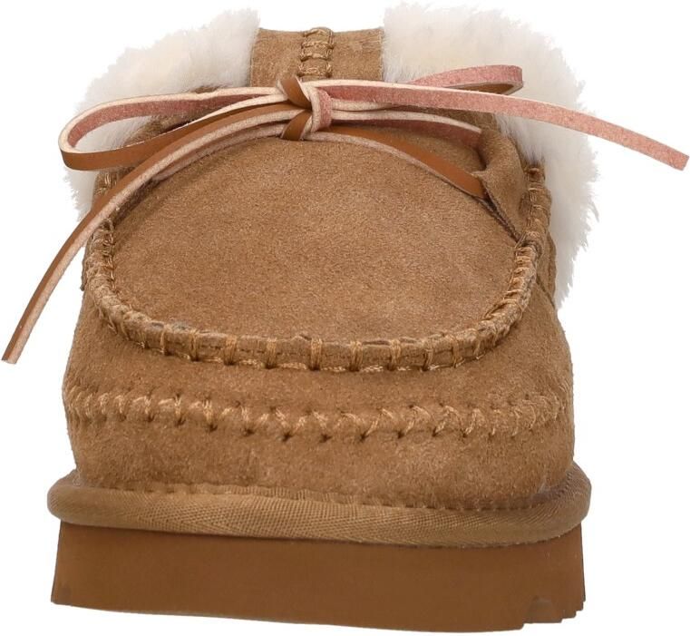 Warmbat Marra Suede Home Shoe Cognac