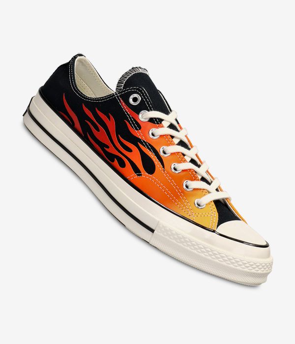 Converse Chuck 70 Archive Schuh (black enamel red eget)