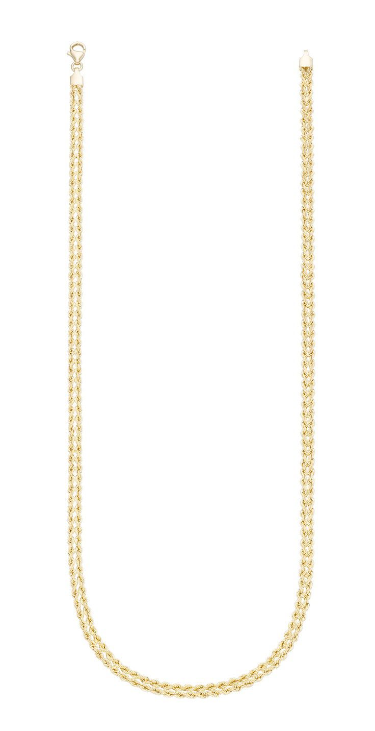 Kordelketten-Garnitur aus Gold 585/- fein