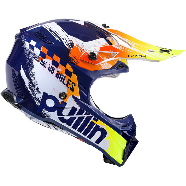 pull-in - Casque enfant Trash Kid - 2024 Navy / Blanc / Jaune / Orange