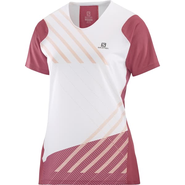 T-shirt trail SALOMON T SHIRT SENSE AERO SS TEE W WHITE EARTH